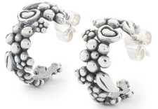 THUN by TROLLBEADS orecchini GHIRLANDA  D'AMORE ??? in argento NUOVISSIMI !