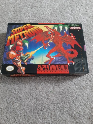 Super metroid nintendo snes - (nintendo,