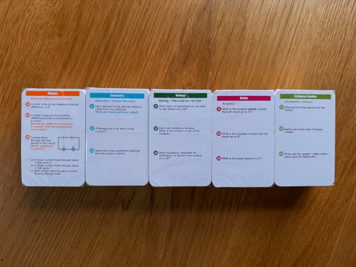 Gcse revision cards physics - ,