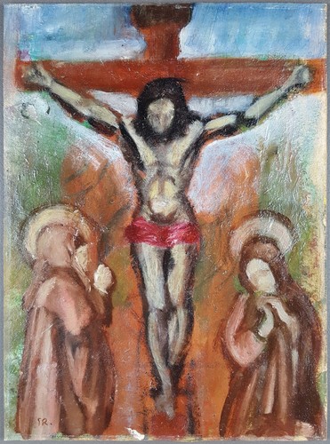Ancien tableau attribué - ancien, à