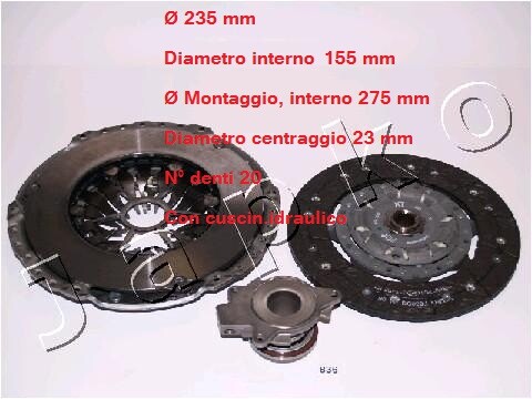 Kit frizione per suzuki sx4 - frizione,