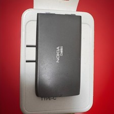 Nokia E52 Original Back Cover Batteria Gray .  Usata Used Genuine