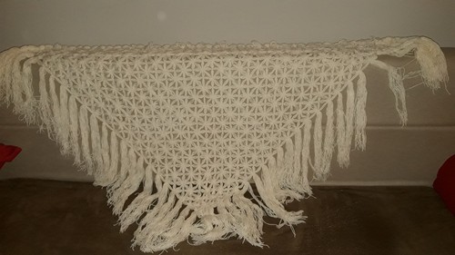 Scialle mantella con - scialle,