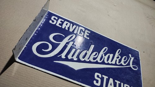 Insegna smaltata studebaker - smaltata, in