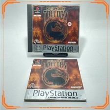 Mortal Kombat Trilogy Playstation 1 PS1 Sony Con Manuale Platinum