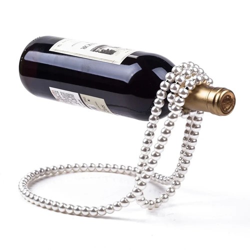 Collana perle portabottiglie - collana,