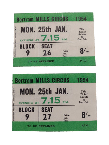 1954 bertram mills - 1954, &