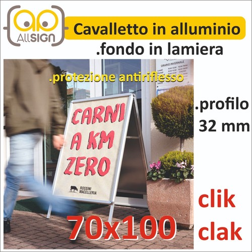 Espositore cavalletto - espositore,