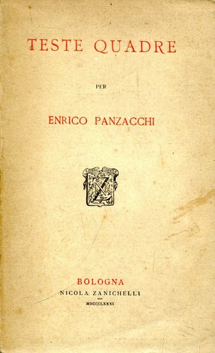 Enrico panzacchi teste - ,