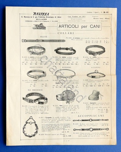 Caccia catalogo ravizza - catalogo,