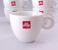 1 Tazzina ILLY cup DOPPIO ESPRESSO logo illy double espresso no piatti