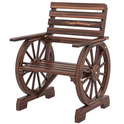 Outsunny sedia legno esterno - sedia,