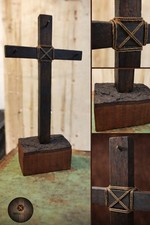 Crocifisso Vintage 60cm Legno