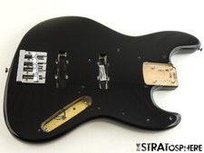 Fender USA Geddy Lee Jazz Bass CORPO & HARDWARE Badass Bass Nero