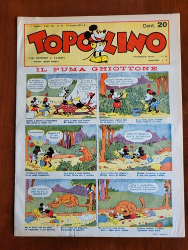 Topolino giornale anno - 87,