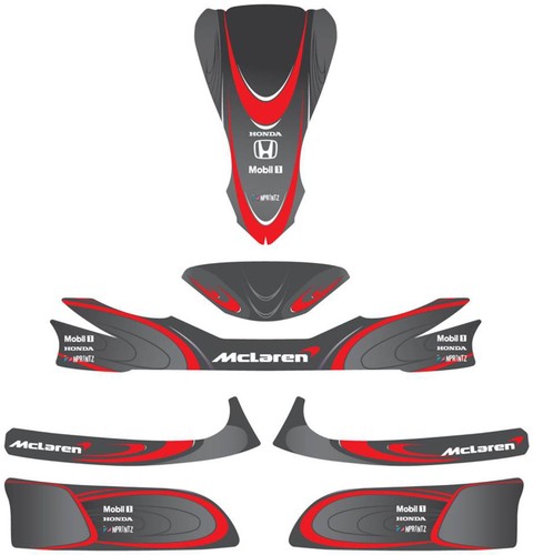 Kit adesivi kart completo - adesivi,
