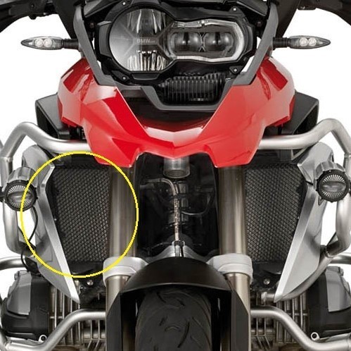 Griglia acciaio inox givi - griglia,