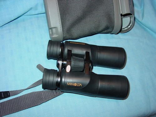 Binocolo minolta 10x42 - binocolo,