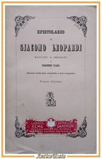 EPISTOLARIO DI GIACOMO