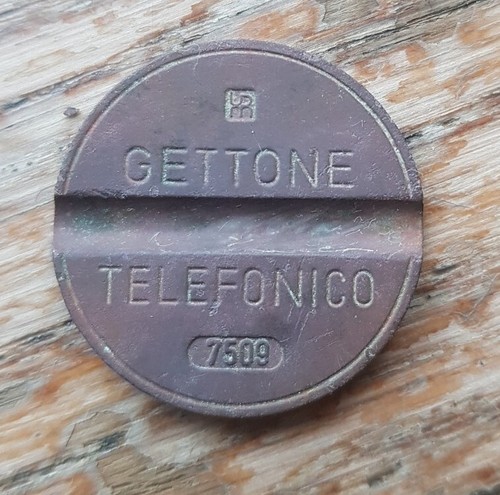 Gettone telefonico 7509 anno - telefonico,