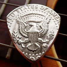 Half Dollar Coin Guitar Pick + Martin D18 D28 D35 D45 Corde Chitarra Acustica ART