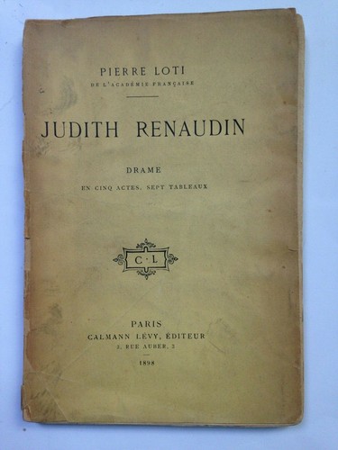 Pierre loti 1898 judith - loti,