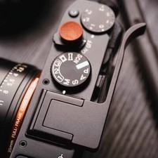 Fotocamera in metallo Hotshoe impugnatura pollice poggiapollice per Sony RX1RM2 RX1RII RX1 RX1R