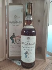 Whisky rare Highland Macallan 7 Years Special Selection Giovinetti 70cl 40%