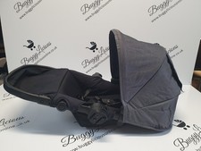 Baby Jogger City Select 2 Sedile Completo Tessuto E Cappuccio Unità Grigio Nero