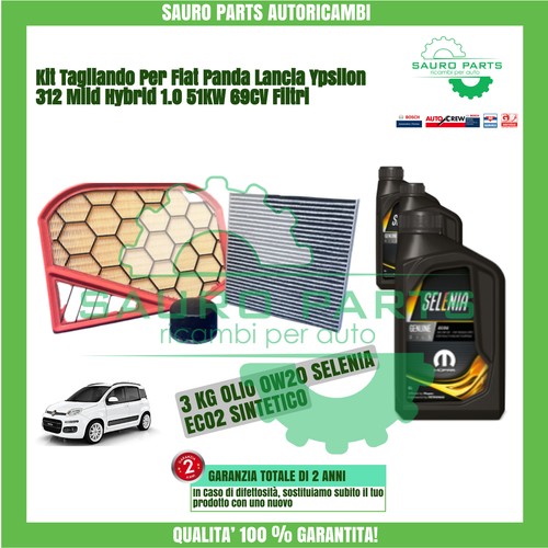 Kit tagliando fiat panda - kit,