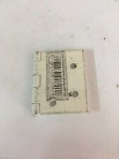 Cerniera in acciaio bianco 75x50 mm per porte ante mobili 3 fori fissaggio 