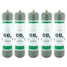 Bombola CO2 per acquario 600gr usa e getta passo 10x1 mm Standard Kit 5 pz 