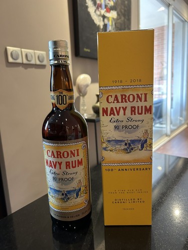 Caroni navy rum 100th - navy,