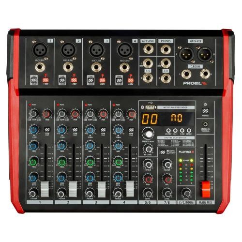 Proel playmix8 mixer analogico - proel,
