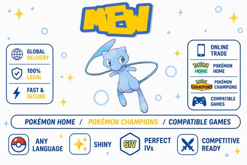Mew 6iv shiny - 6iv, shiny/non-shiny