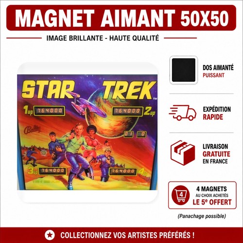 Magnet star trek bally - magnet,