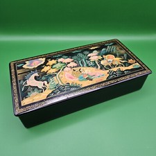 Scatola lacca Palekh vintage