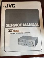 JVC JA-S22 JAS22 AMP Manuale
