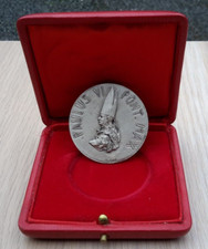 Paulus VI Pont Max Medal Vintage .800 silver  - Paul VI - In nomine domini