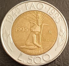 SAN MARINO MONETA BIMETALLICA