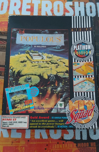 Populous atari st - populous, (ea