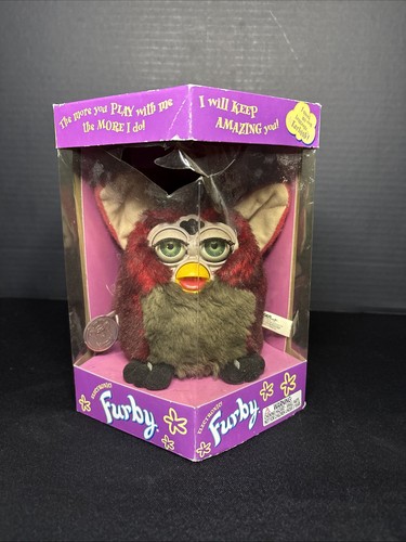 Furby lupo rosso nuovo - rosso",