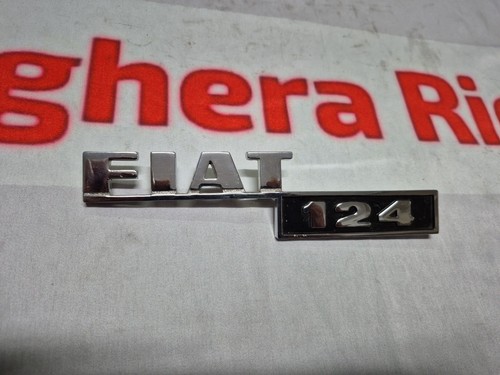 Fiat 124 berlina 1966 scritta - berlina,