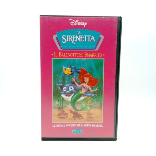Vhs sirenetta il - sirenetta, 📼