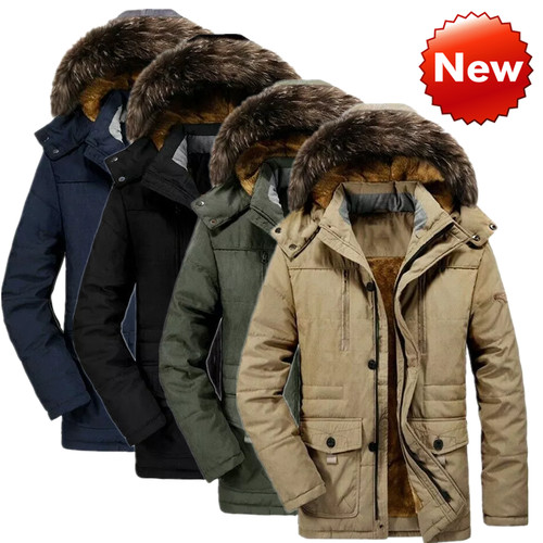 Parka uomo cotone - , imbottito