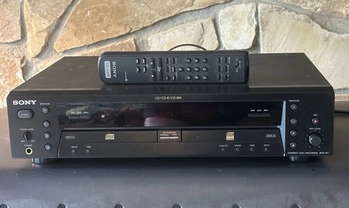 Registratore compact disc sony - registratore,