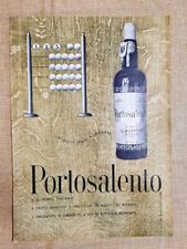 Pubblicità Epoca Collezionisti 1941 Vino Portosalento I.L.Ruffino Pontassieve