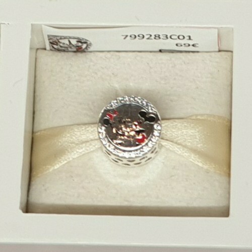 Charm pandora mickey - mickey, minnie