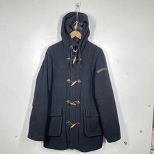 Schott Duffle Coat Uomo L Nero