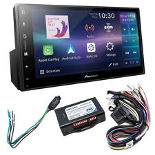Pioneer DMH-W3000NEX schermo 6,8" autoradio singolo DIN e modulo di ritenzione SWC